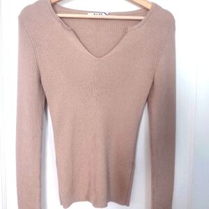 NA-KD Women's Tan Sweater Cotton